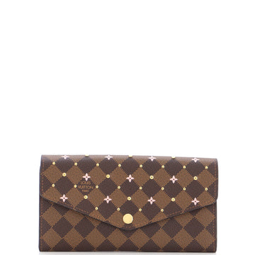 Louis Vuitton Sarah Wallet NM Studded Damier