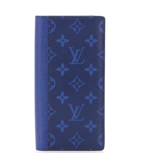 Louis Vuitton Brazza Monogram Taigarama Wallet