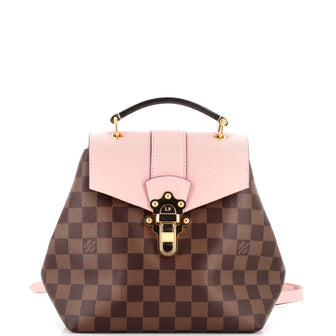 Louis Vuitton Clapton Backpack Damier and Leather