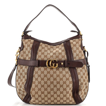 Gucci GG Running Hobo GG Canvas Medium