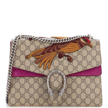 Gucci Dionysus Bag Embroidered GG Coated Canvas Medium