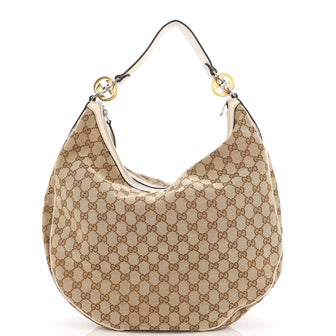 Gucci Twins Hobo GG Canvas Medium