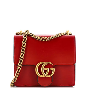 Gucci GG Marmont Chain Shoulder Bag Leather Small