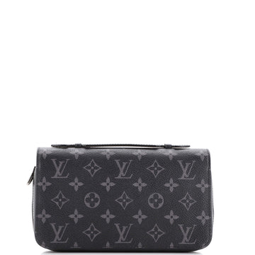 Louis Vuitton Zippy Wallet Monogram Eclipse Canvas XL