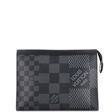 Louis Vuitton Pochette Voyage Limited Edition Damier Graphite Giant MM