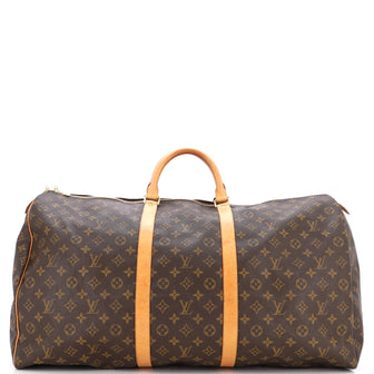 Louis Vuitton Keepall Bag Monogram Canvas 60 Brown 2150071