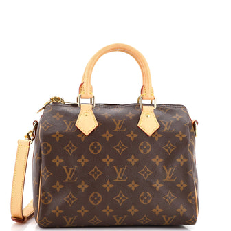 Louis Vuitton Speedy Bandouliere Bag Monogram Canvas 25