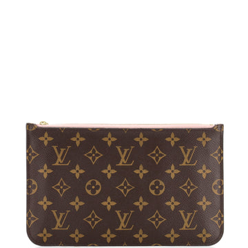 Louis Vuitton Neverfull Pochette Monogram Canvas Large