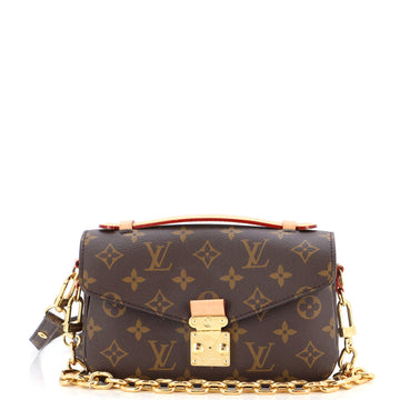 Louis Vuitton Pochette Metis Monogram Canvas East West
