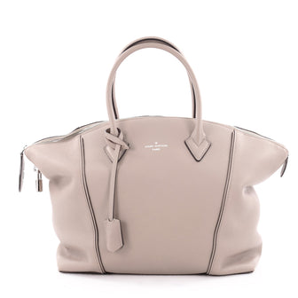 Louis Vuitton Soft Lockit Handbag Leather PM Neutral 2150901