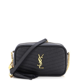 Saint Laurent Lou Camera Bag Matelasse Chevron Leather Mini