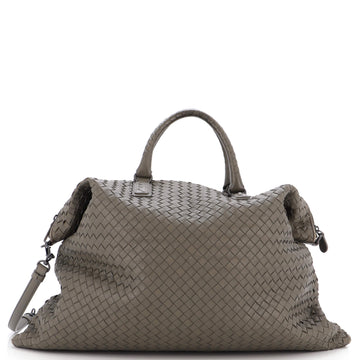 Bottega Veneta Convertible Satchel Intrecciato Nappa Large
