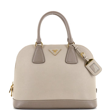 Prada Open Promenade Bag Vernice Saffiano Leather Large