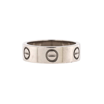 Cartier Love Band Ring 18K White Gold