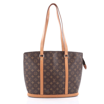 Louis Vuitton Babylone Handbag Monogram Canvas Brown