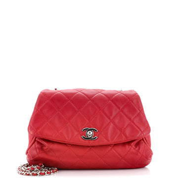 Chanel CC Curvy Flap Bag Quilted Calfskin Medium