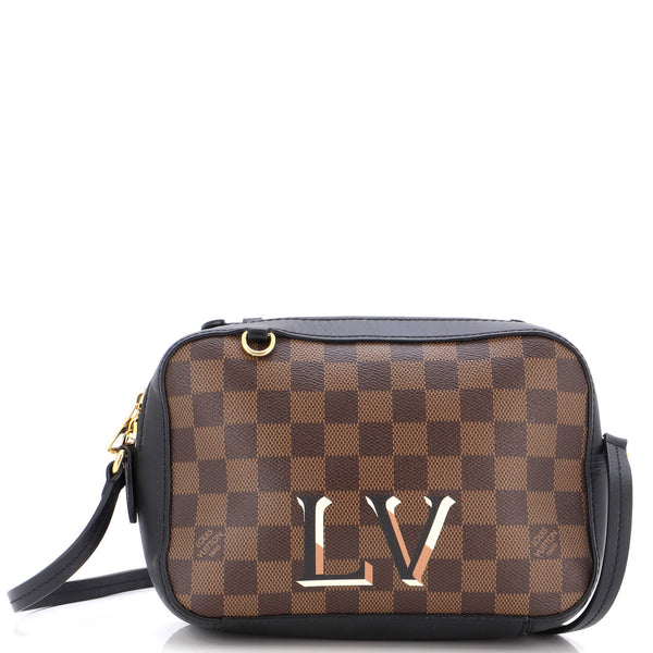 Louis Vuitton Santa Monica Crossbody Bag Damier Black 2208291