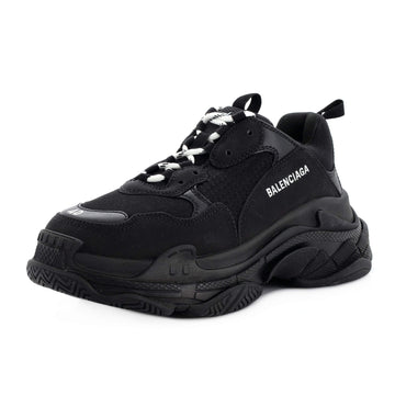 Balenciaga Men's Triple S Sneakers Fabric and Mesh with Faux Leather