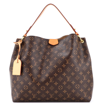 Louis Vuitton Graceful Handbag Monogram Canvas MM