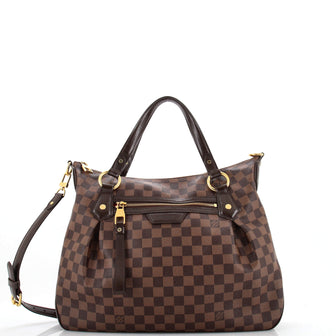 Louis Vuitton Evora Handbag Damier MM