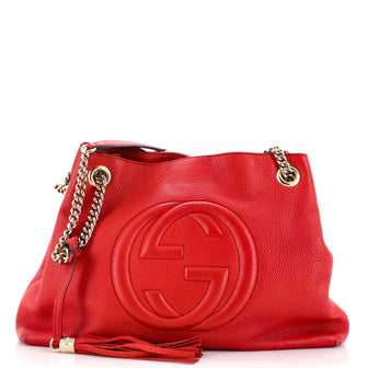 Gucci Soho Chain Strap Shoulder Bag Leather Medium