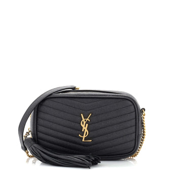 Saint Laurent Lou Camera Bag Matelasse Chevron Leather Mini