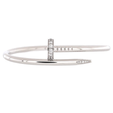 Cartier Juste un Clou Bracelet 18K White Gold with Diamonds Classic