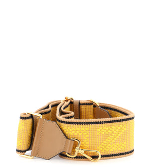 Fendi Logo Strap You Shoulder Strap Jacquard
