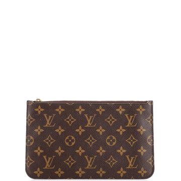 Louis Vuitton Neverfull Pochette Monogram Canvas Large