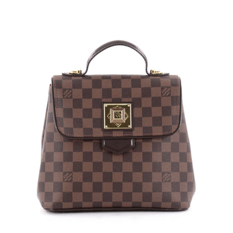 Louis Vuitton Bergamo Handbag Damier PM Brown 2154101