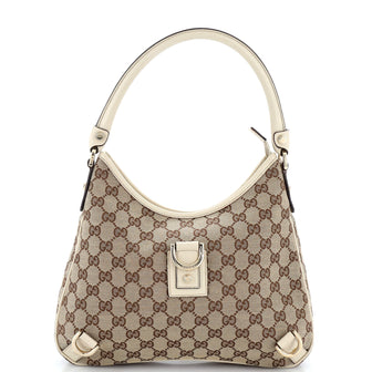 Gucci Abbey D-Ring Hobo GG Canvas Medium