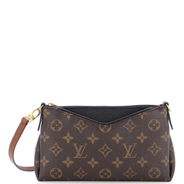 Louis Vuitton Pallas Clutch Monogram Canvas