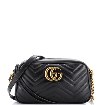 Gucci GG Marmont Shoulder Bag Matelasse Leather Small