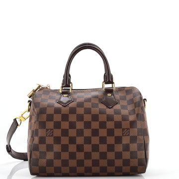 Louis Vuitton Speedy Bandouliere Bag Damier 25