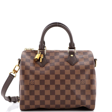 Louis Vuitton Speedy Bandouliere Bag Damier 25