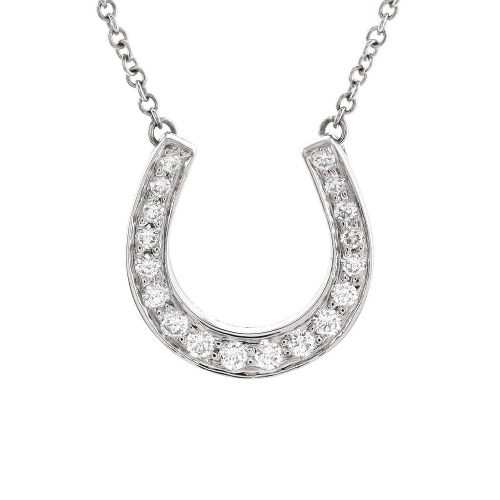 Used B/Standard] TIFFANY&Co. Tiffany Horseshoe Silver 925 Unisex  Necklace 20429108