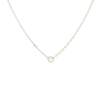 Cartier Cartier D'Amour Pendant Necklace 18K White Gold with Diamond Small