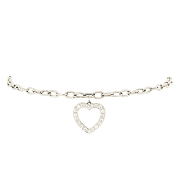 Tiffany & Co. Sentimental Heart Bracelet Platinum with Diamonds