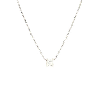 Cartier C de Cartier Necklace 18K White Gold and Diamond 0.24CT