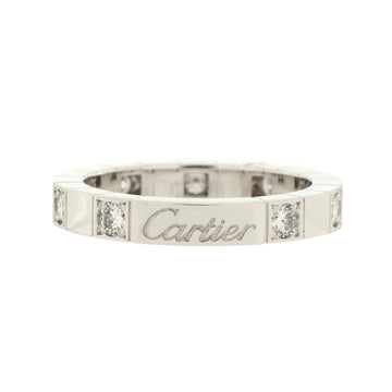 Cartier Lanieres Diamond Ring 18K White Gold with Diamond