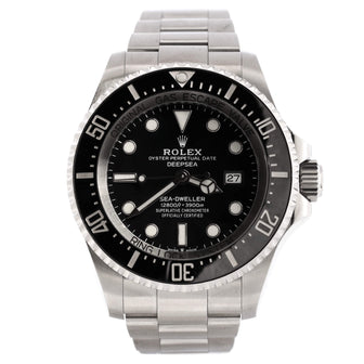 Rolex Oyster Perpetual Deepsea Sea-Dweller Automatic Watch Stainless Steel and Cerachrom 44