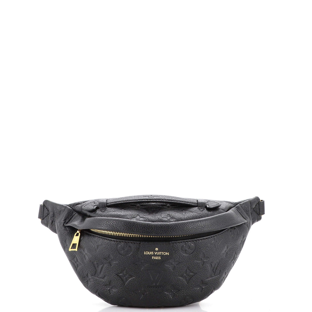 Louis Vuitton Bum Bag Monogram Empreinte Leather Black 2154811