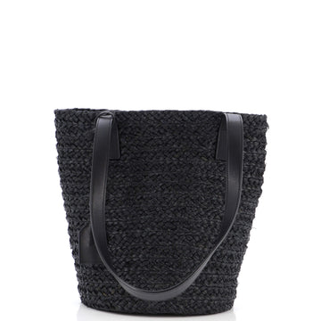 Saint Laurent Panier Basket Shopper Raffia Small