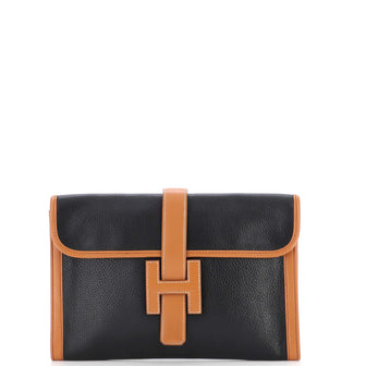 Hermes Jige Clutch Fjord PM
