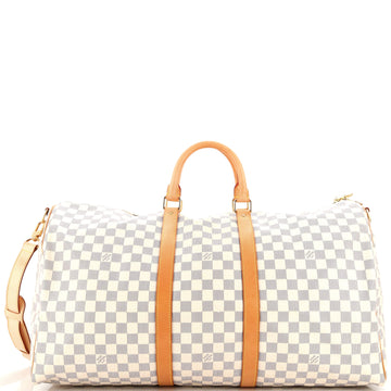 Louis Vuitton Keepall Bandouliere Bag Damier 55