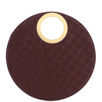 Bottega Veneta BV Round Rim Clutch Intrecciato Nappa