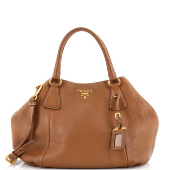 Prada Convertible Satchel Vitello Daino Medium