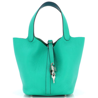 Hermes Eclat Picotin Lock Bag Clemence with Swift MM