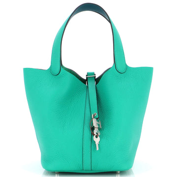 Hermes Eclat Picotin Lock Bag Clemence with Swift MM