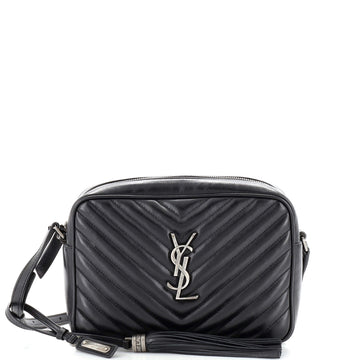 Saint Laurent Lou Camera Bag Matelasse Chevron Leather Small